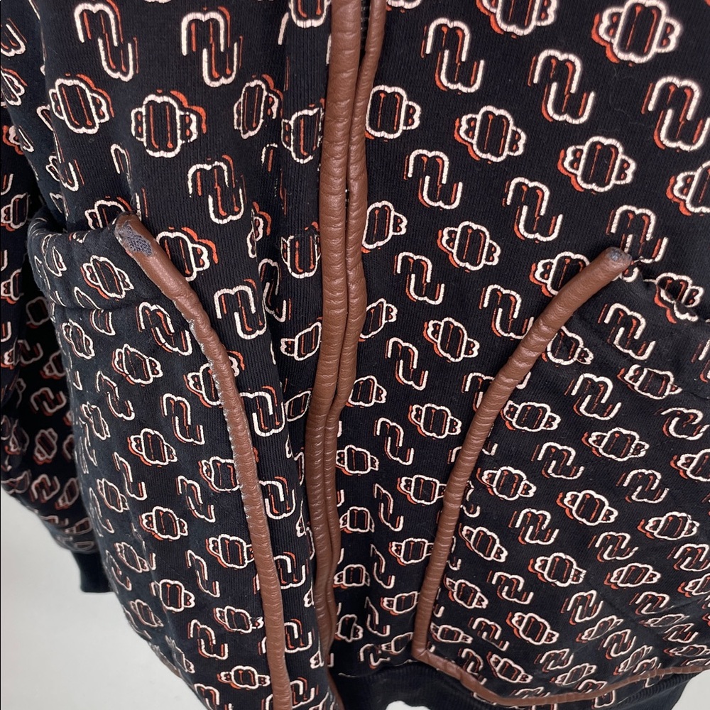 Maje Trame Zip Sweatshirt, Maje Size 0 - Picture 9 of 10